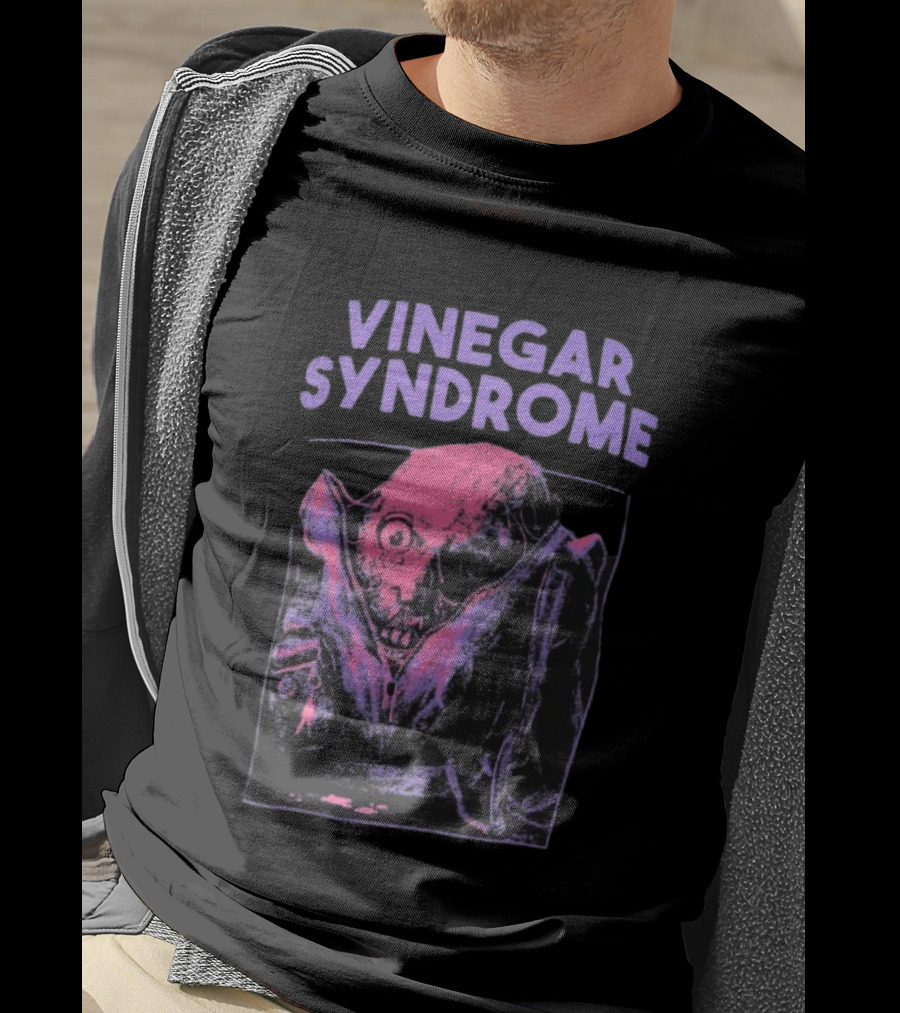Vinegar Syndrome Horror Back To School Zombie Zipper Jacket T-Shirt