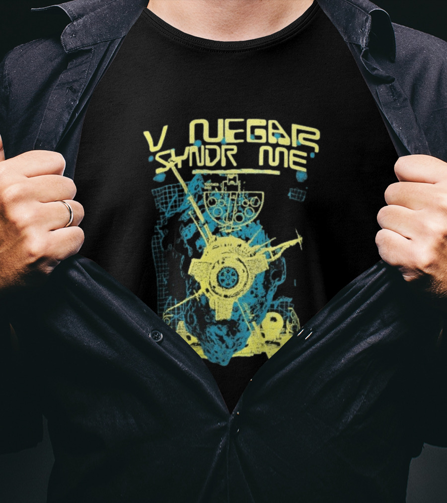 Vinegar Syndrome Retro Journey Through Space And Mechanical T-Shirt