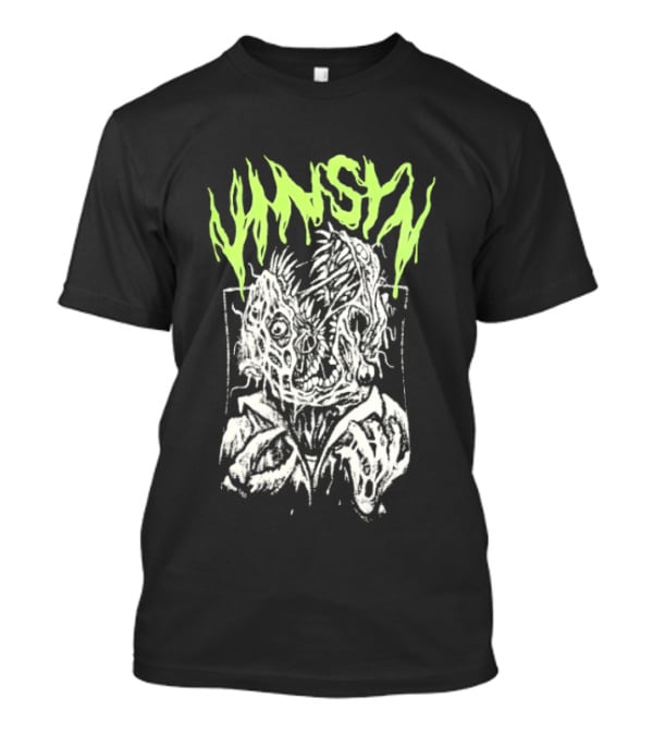 VinSyn Infested Horror Art Neon Gothic T-Shirt