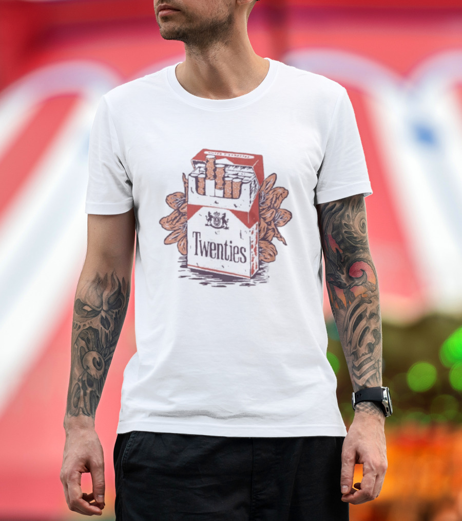 Aaron West And The Roaring Twenties Cigarettes Pack T-Shirt