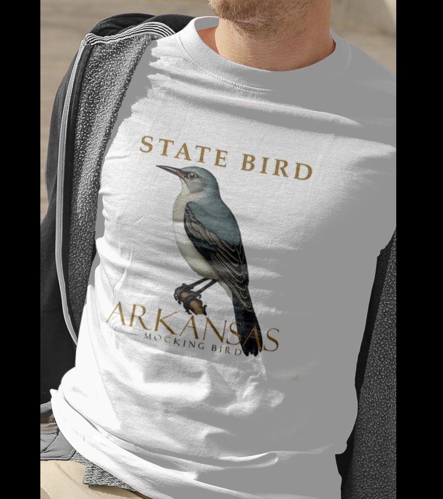 Arkansas State Bird Mockingbird T-Shirt