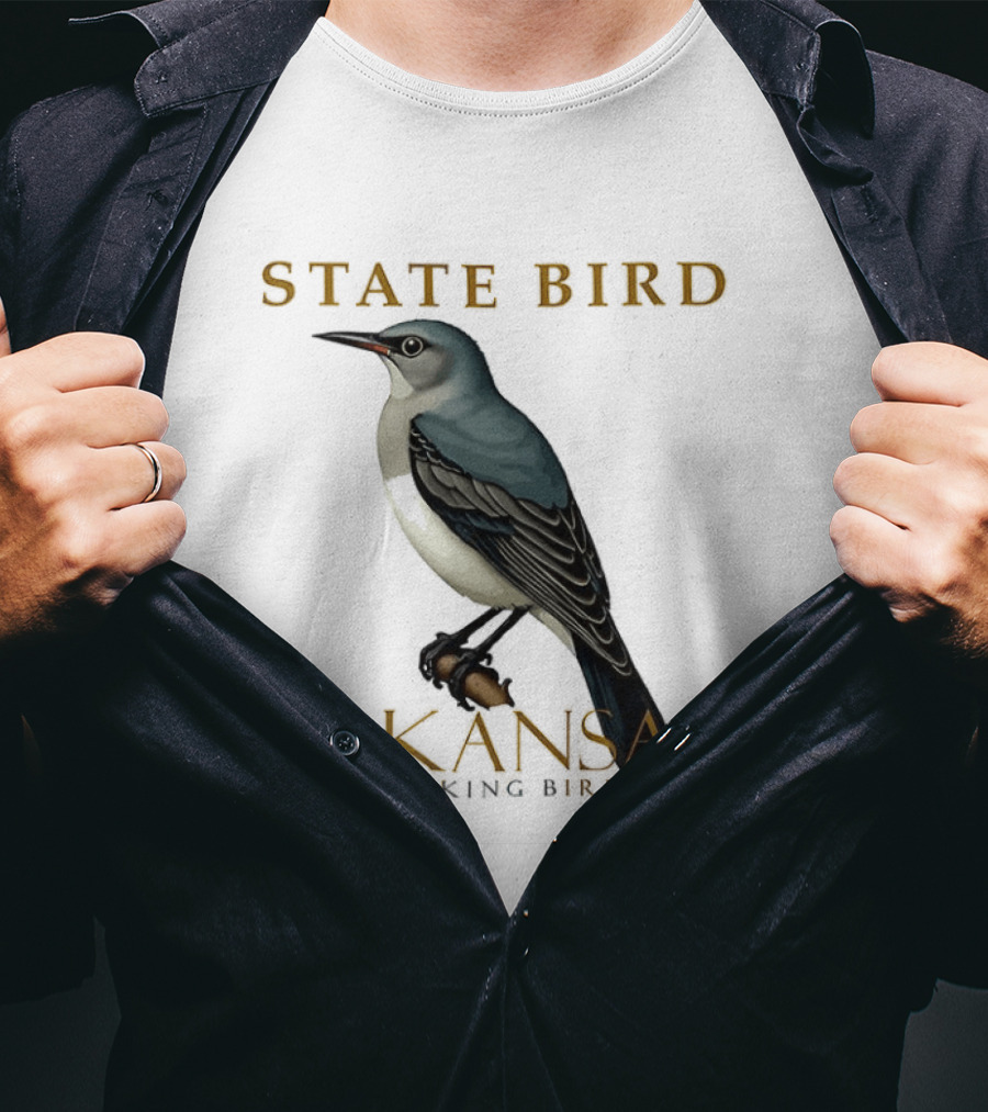 Arkansas State Bird Mockingbird T-Shirt