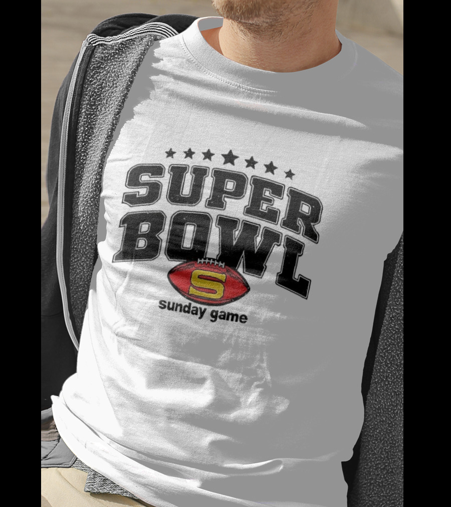 Super Bowl Sunday Game Classic Football T-Shirt