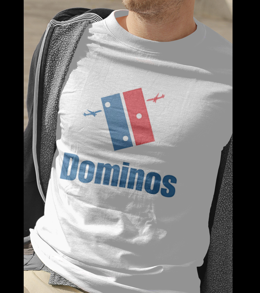Dominos 9.11 Parody With Plane T-Shirt