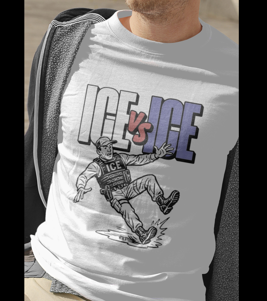 ICE Vs ICE 2026 Slippery Encounter T-Shirt