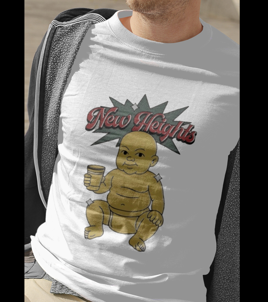 New Heights With Jason & Travis Kelce Lombaby T-Shirt