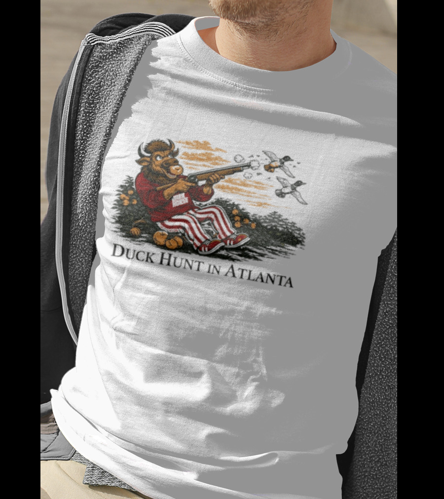 Indiana Hoosiers Duck Hunt In Atlanta Sports Fan T-Shirt