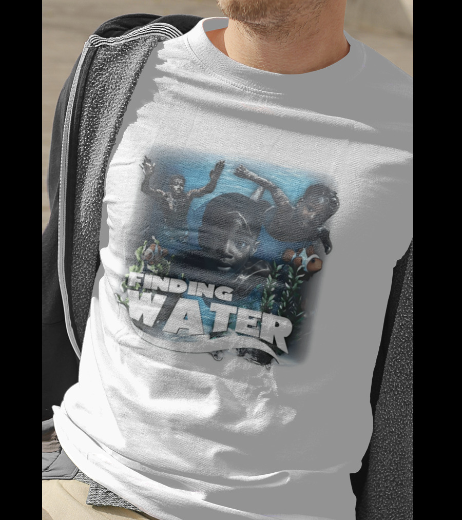 Finding Water Adventures Kids Underwater Journey T-Shirt