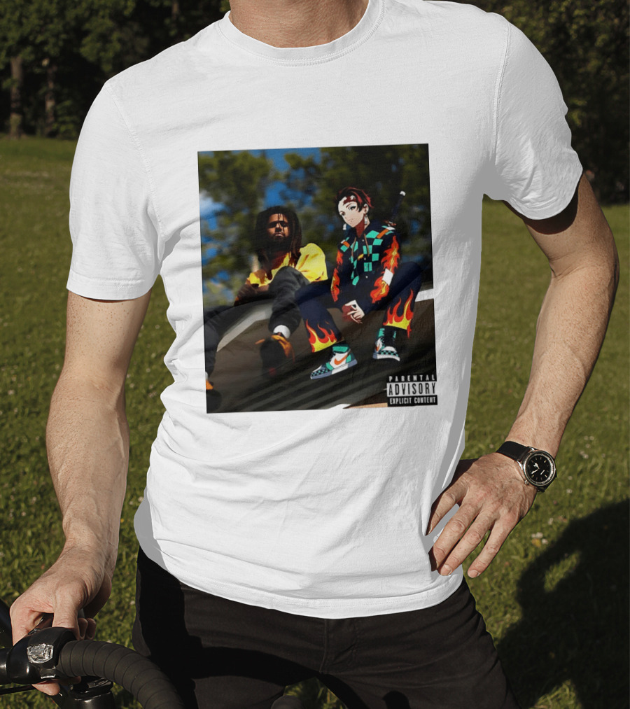 Forest Hills Scru Face Jean Tanjiro Kamado Parental Advisory Explicit Content T-Shirt