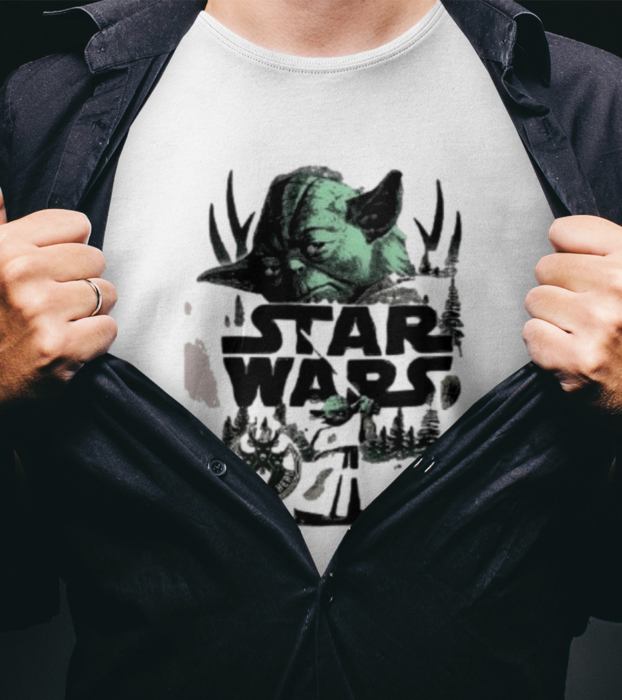 Star Wars Yoda Wisconsin Herd Crossover Collaboration T-Shirt