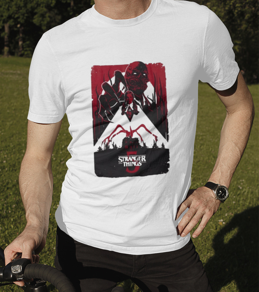 Stranger Things Season 5 Vecna Max Red T-Shirt