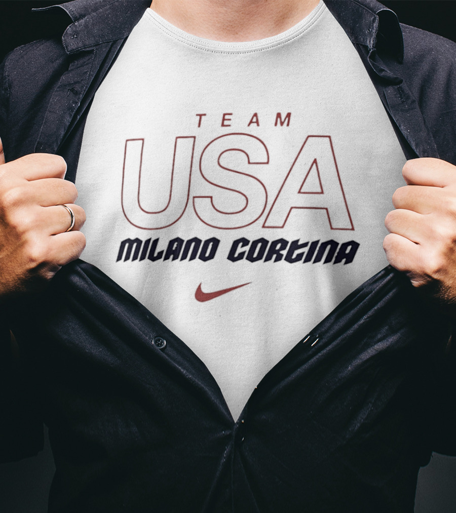 Team USA Milano Cortina 2026 Winter Olympics Nike T-Shirt