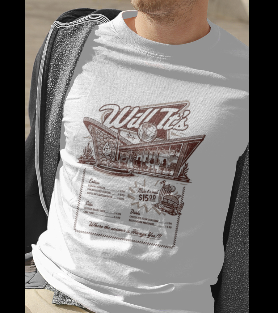 Will It's Where The Answer Is Always Yes Retro Nostalgia T-Shirt
