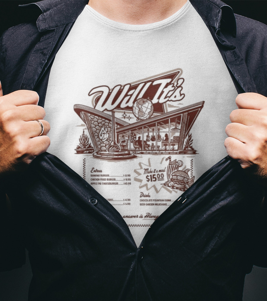 Will It's Where The Answer Is Always Yes Retro Nostalgia T-Shirt