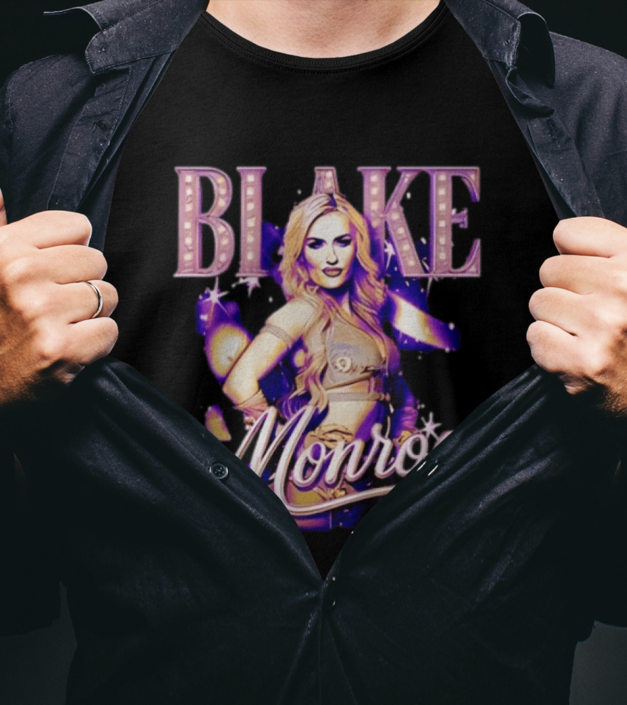 Blake Monroe Sparkle Glam Fashion Aesthetic T-Shirt