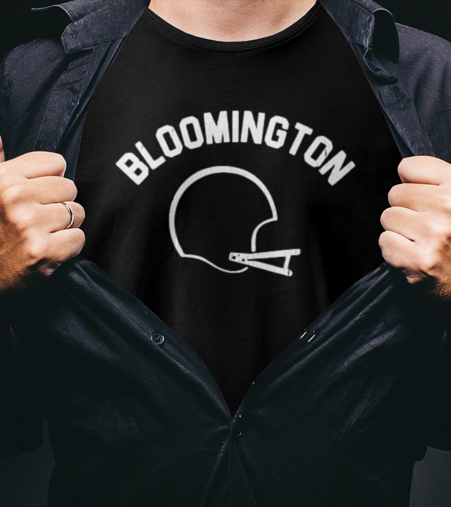 Bloomington Football Helmet T-Shirt