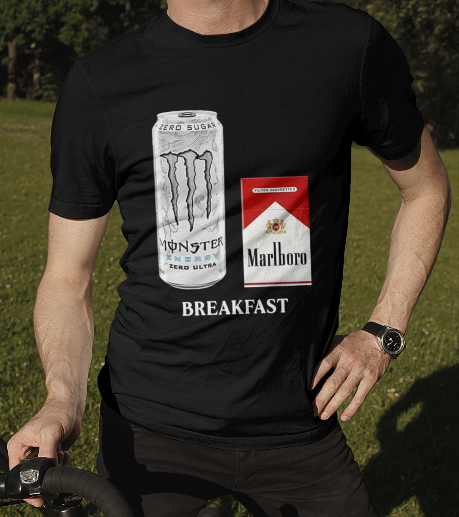 Monster Zero Ultra Marlboro Red Breakfast Combo T-Shirt
