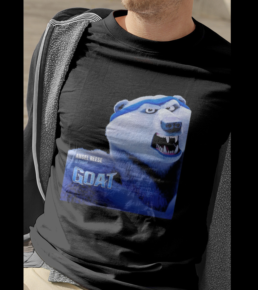 Angel Reese Goat Movie Propp Bear February 13 2026 T-Shirt