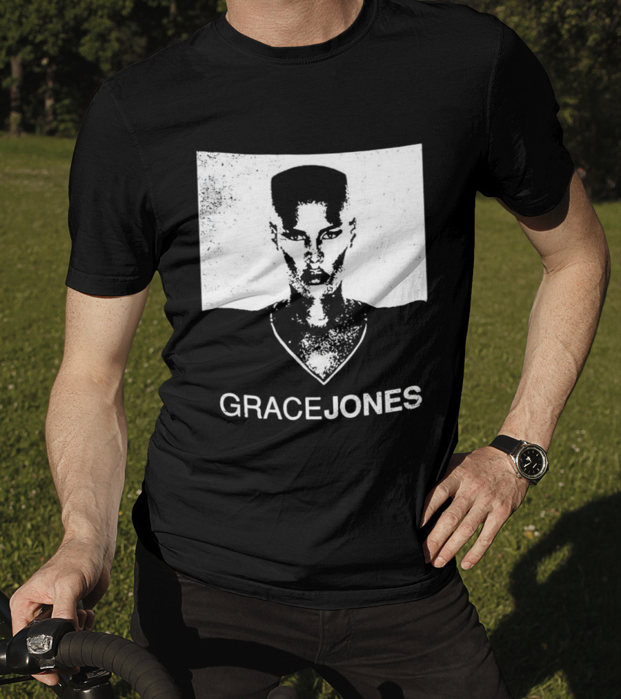 Grace Jones Classic Style Minimalist T-Shirt