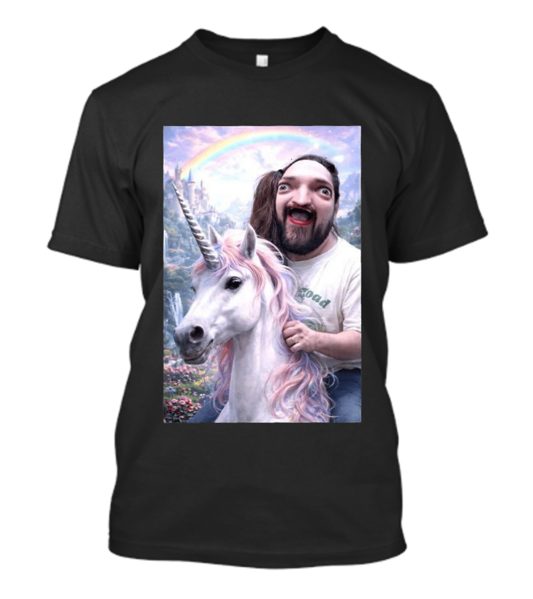 Leigh McClendon Okay Unicorn Fantasy Adventure T-Shirt