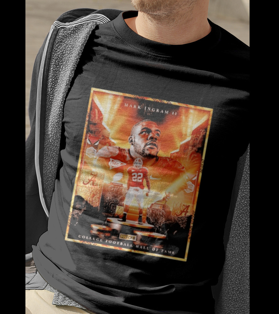 Mark Ingram II College Football Hall Of Fame 2026 Alabama Crimson Tide SEC CFB T-Shirt