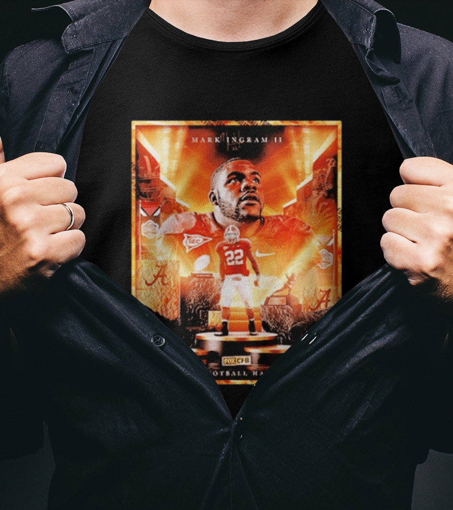 Mark Ingram II College Football Hall Of Fame 2026 Alabama Crimson Tide SEC CFB T-Shirt