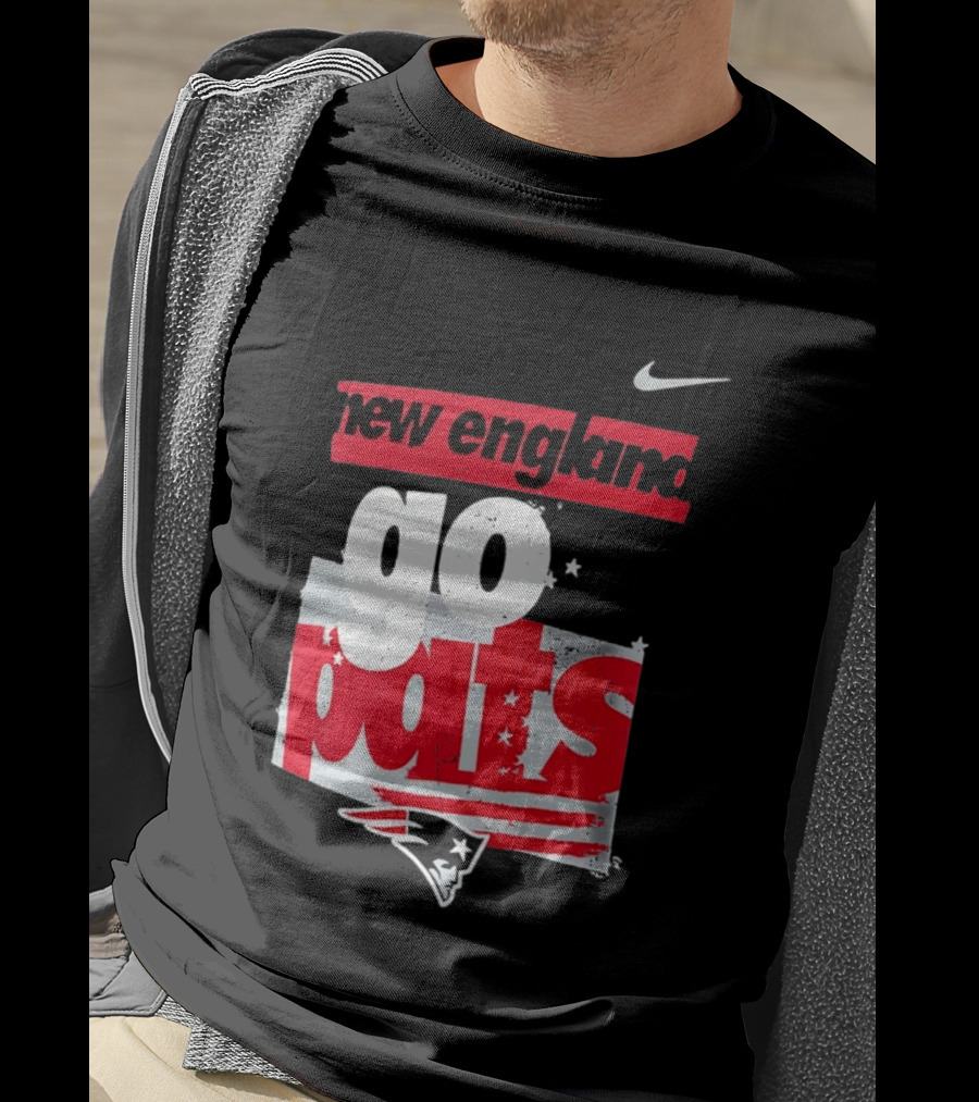 New England Go Pats Nike Patriots T-Shirt