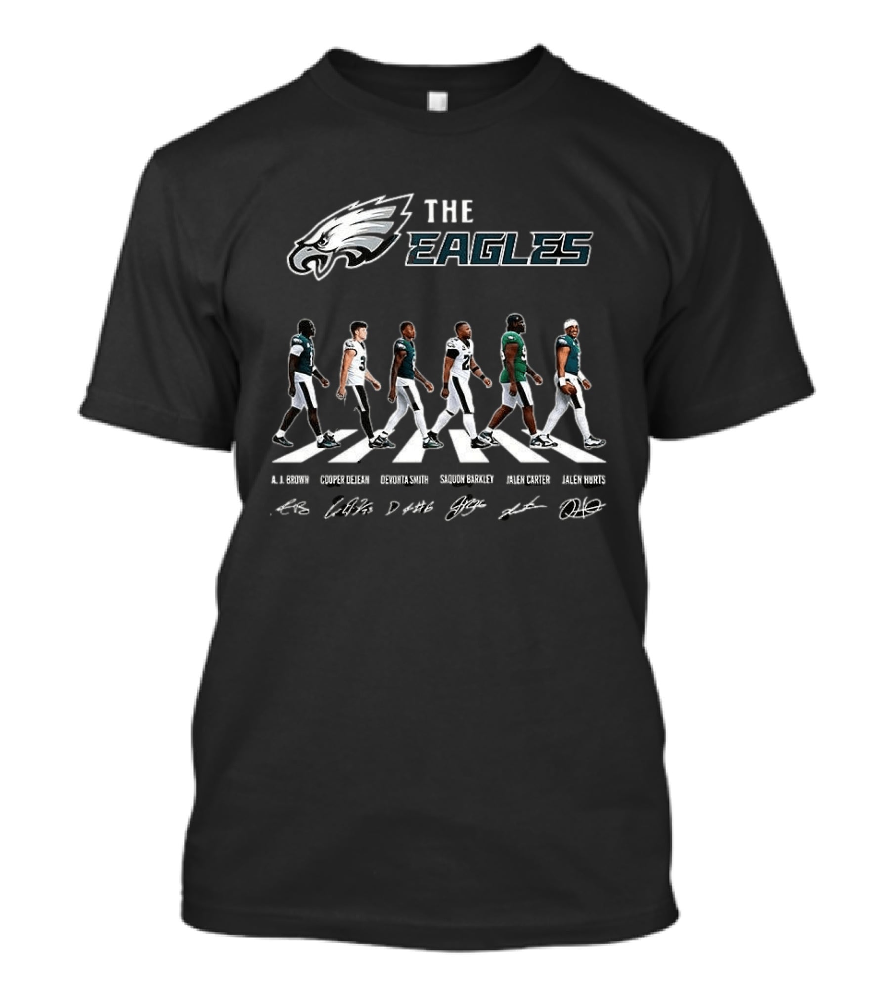 Eagles Team Show 2026 AJ Brown Cooper DeVonta Javon Jalen T-Shirt