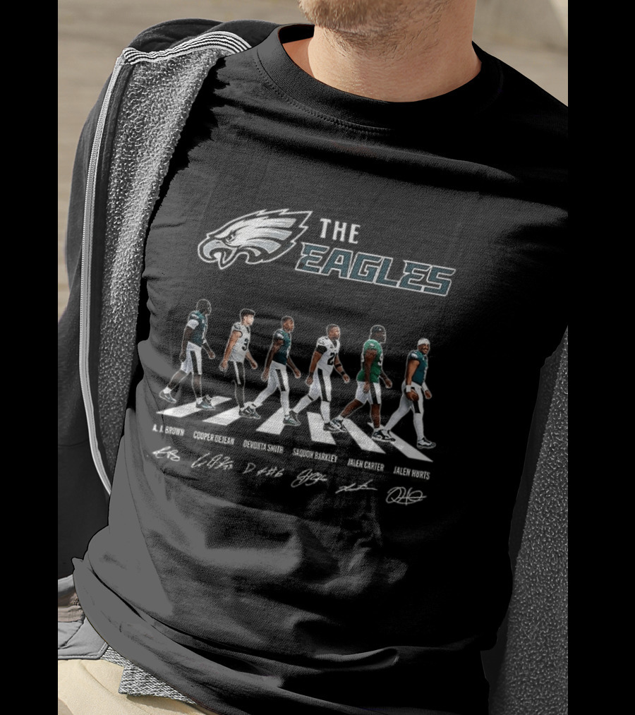 Eagles Team Show 2026 AJ Brown Cooper DeVonta Javon Jalen T-Shirt