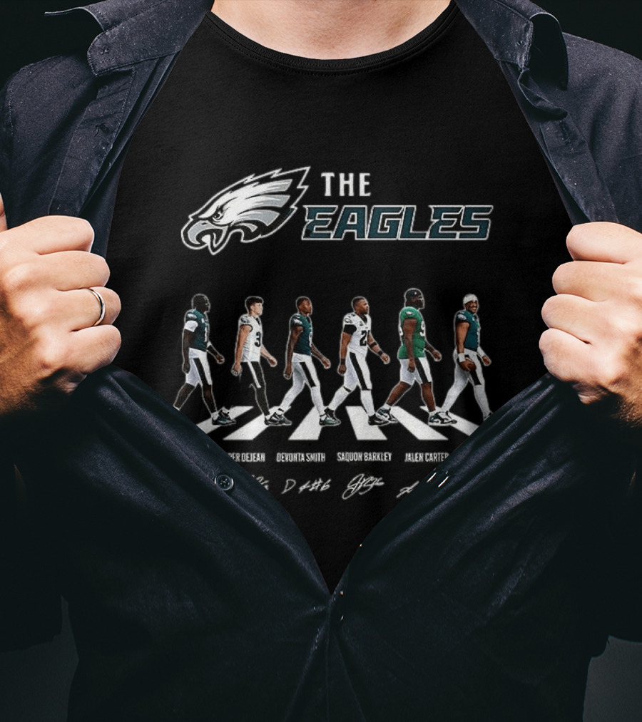 Eagles Team Show 2026 AJ Brown Cooper DeVonta Javon Jalen T-Shirt