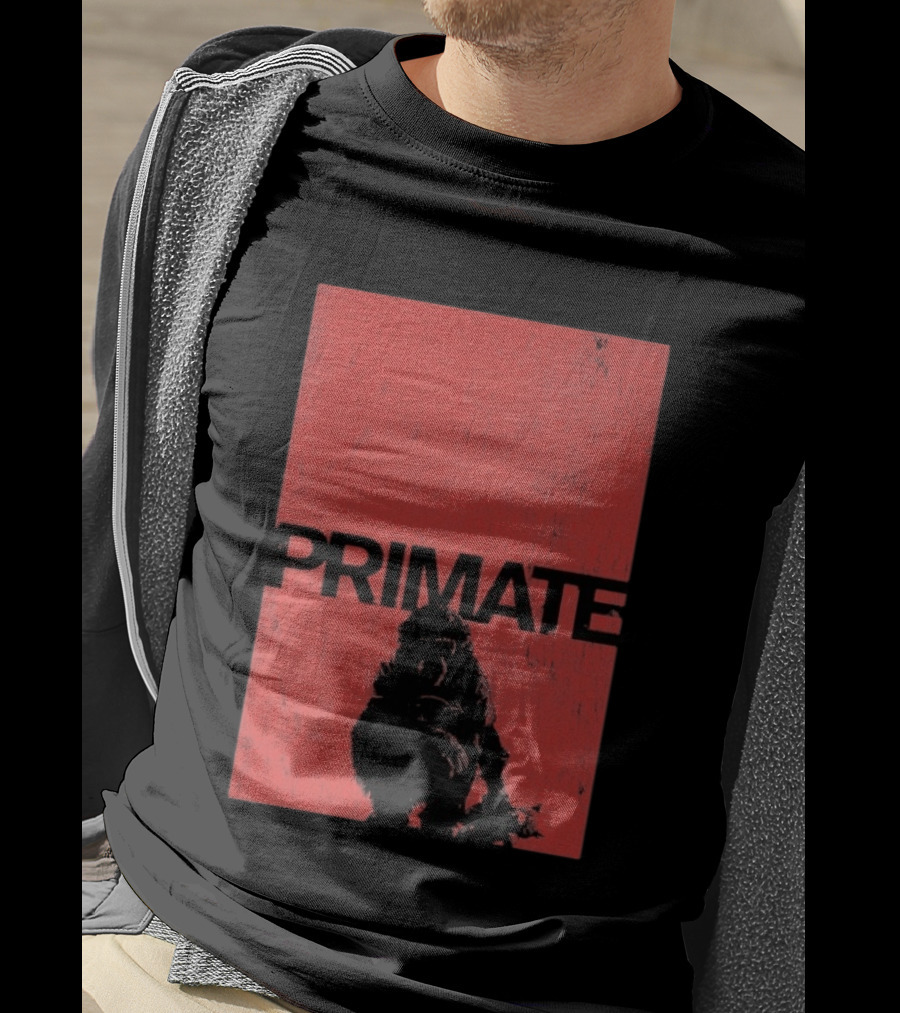 Primate Red Block T-Shirt