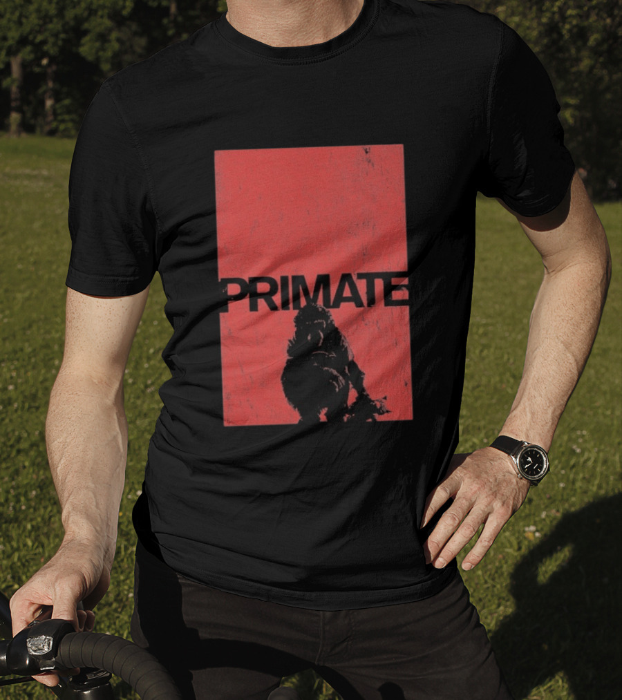 Primate Red Block T-Shirt