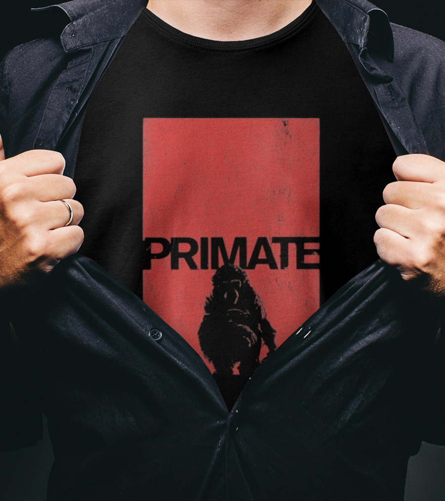 Primate Red Block T-Shirt