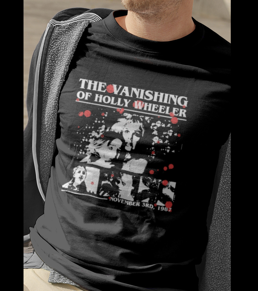 Stranger Things 5 The Vanishing Of Holly Wheeler November 3 1987 T-Shirt