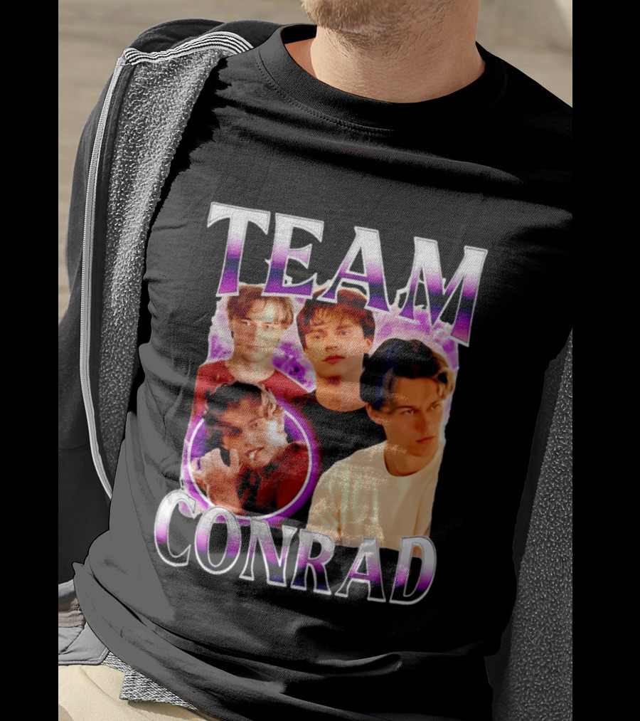 Team Conrad Fan Favorite Characters Collage 90s T-Shirt