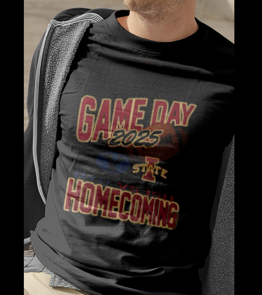 BYU Cougars Vs Iowa State Cyclones 2025 Homecoming Gameday October 24th T-Shirt