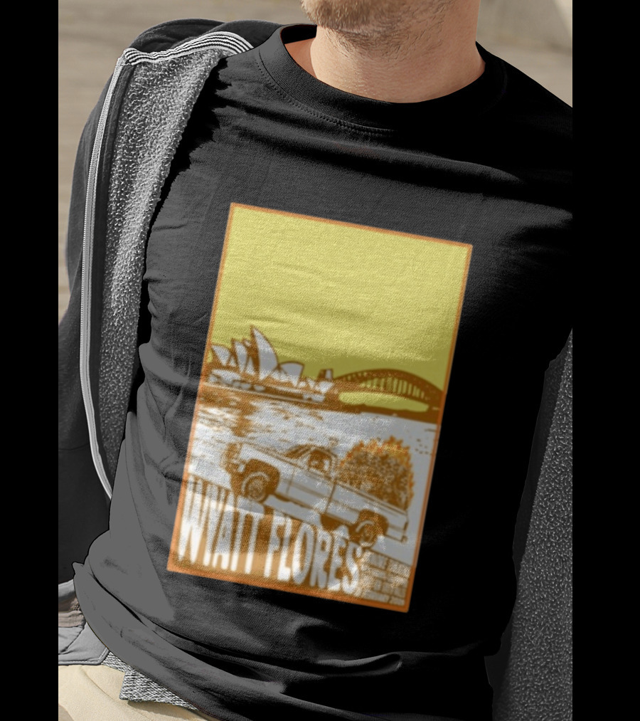 Wyatt Flores Sydney Opera House February 18 2026 Retro Truck Art New South Wales T-Shirt