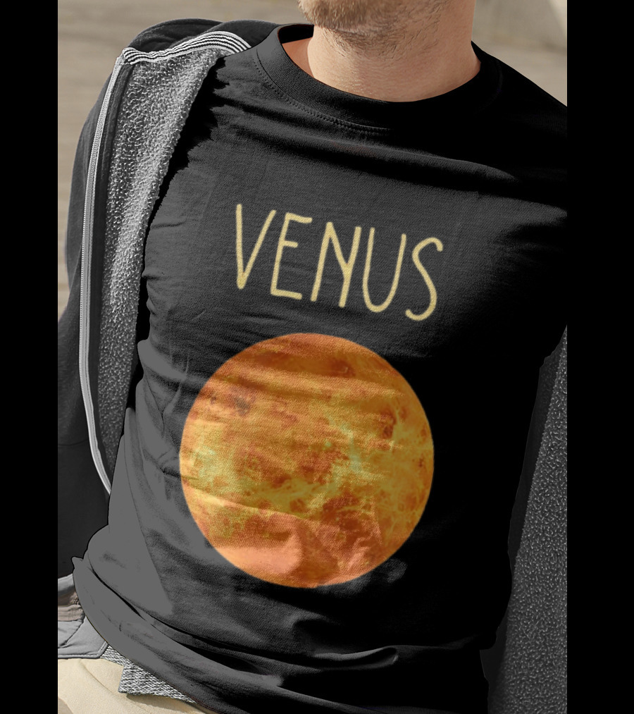 Venus Camiseta Planet Solar System T-Shirt