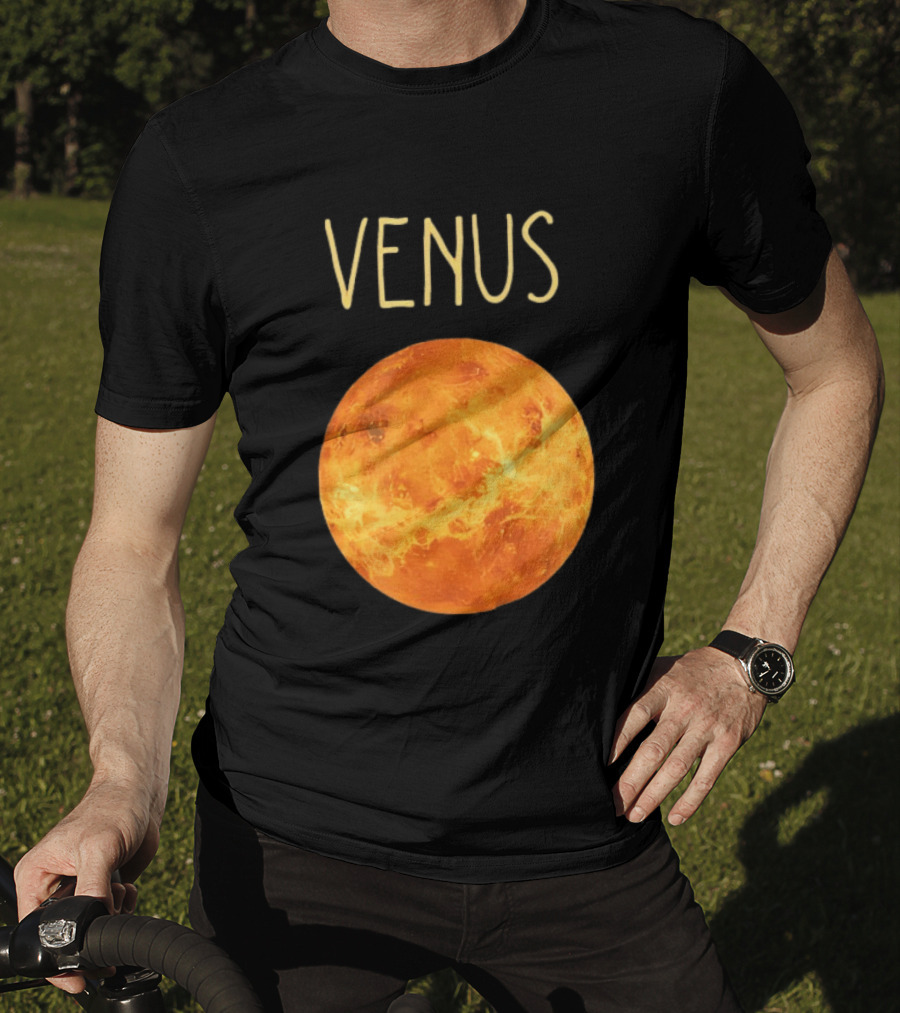 Venus Camiseta Planet Solar System T-Shirt