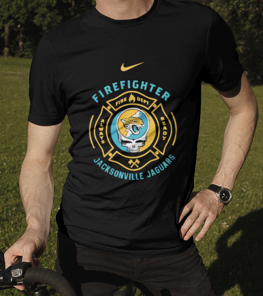 Jacksonville Jaguars Firefighter Nike Mashup T-Shirt
