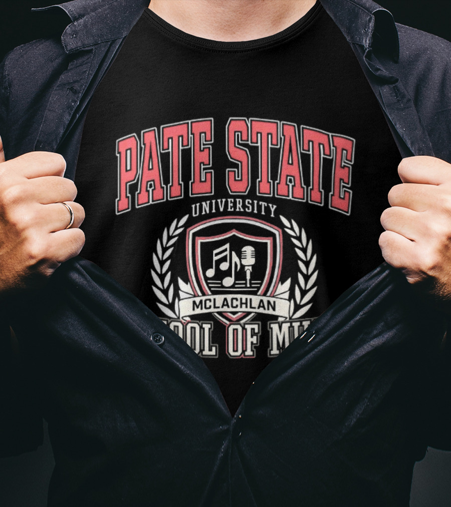 Pate State University McLachlan School Of Music T-Shirt