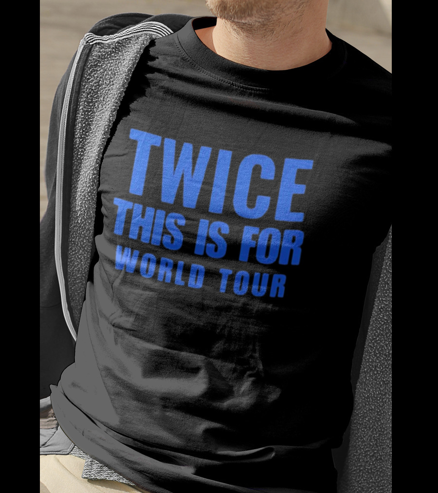 Twice This Is For World Tour Merchandise Official 2023 T-Shirt