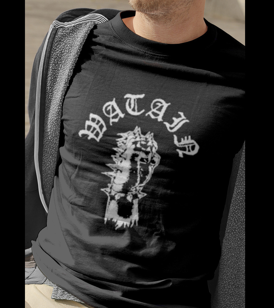 Watain Iron Fist Spiked Gauntlet T-Shirt