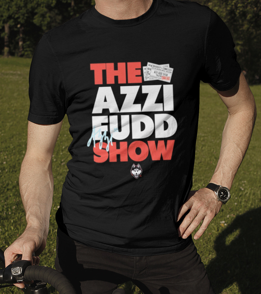 The Azzi Fudd Show UConn Huskies Basketball 35 T-Shirt
