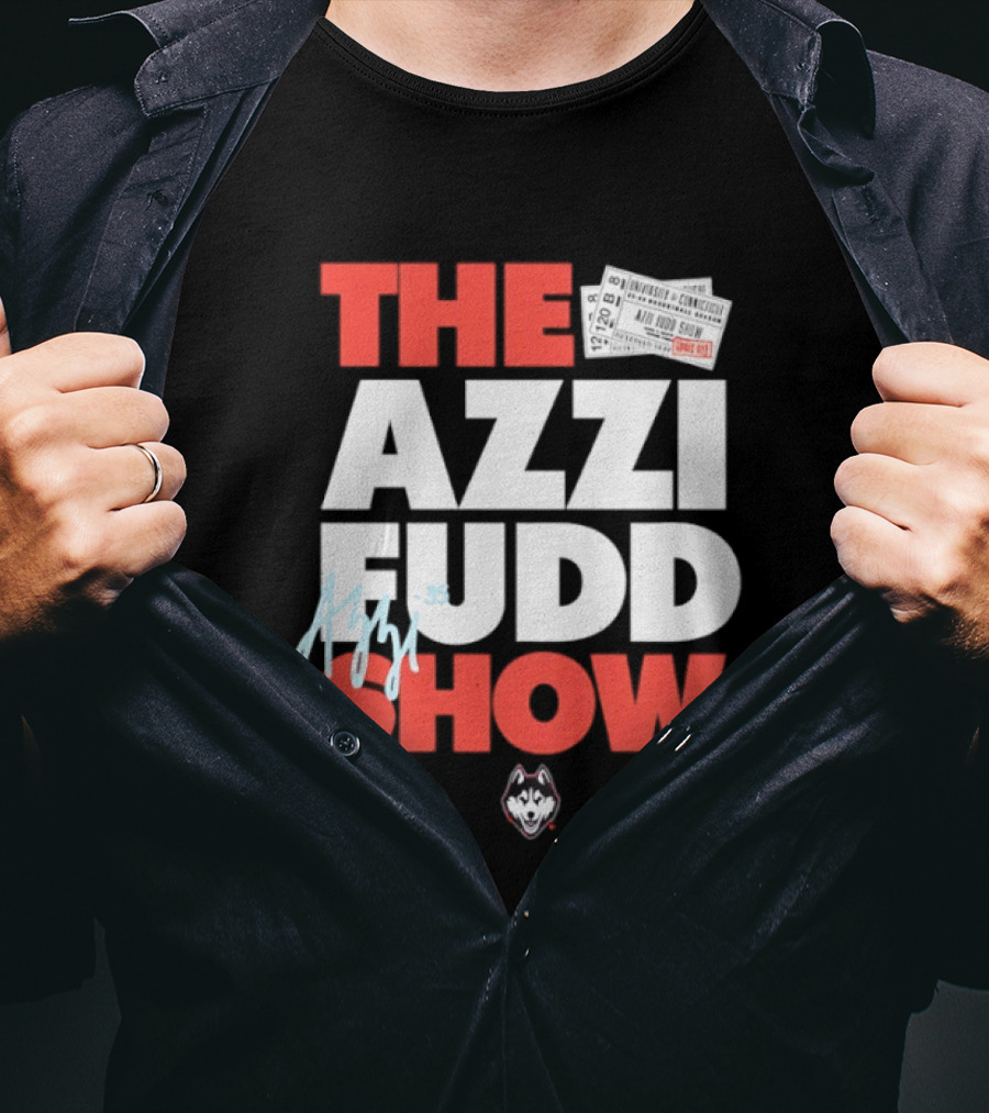 The Azzi Fudd Show UConn Huskies Basketball 35 T-Shirt