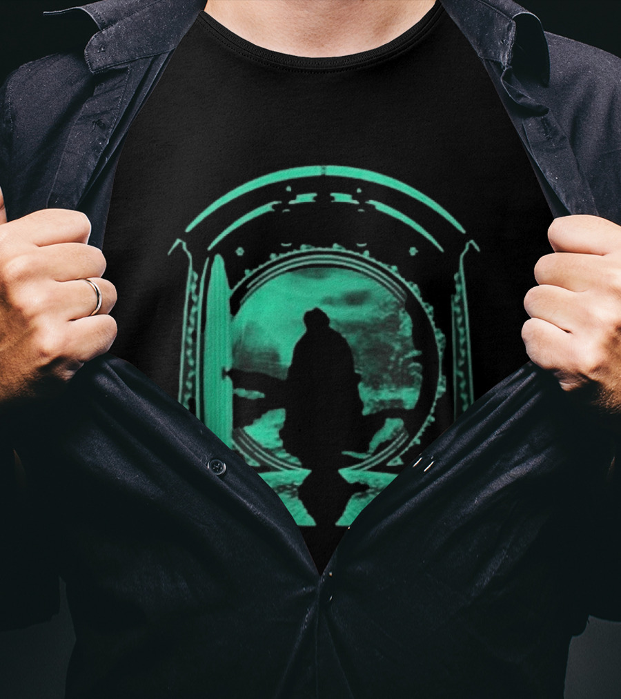 Hobbit Doorway Middle Earth Fantasy Adventure T-Shirt