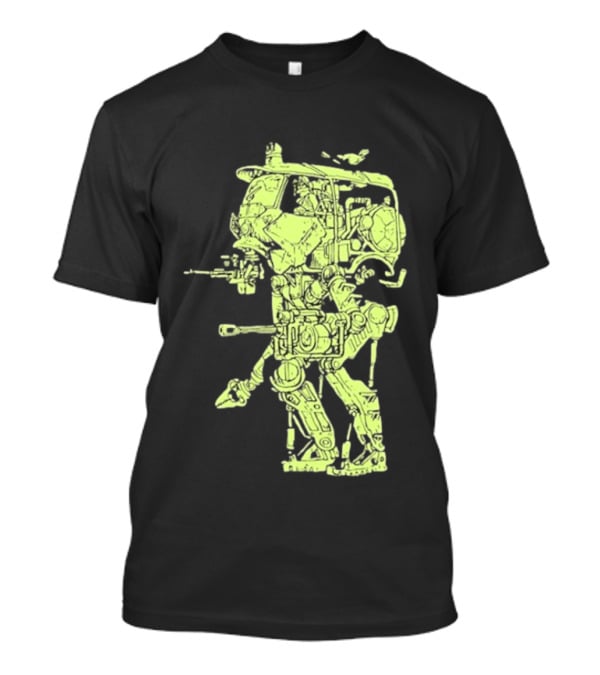 Wolf Parade Thin Mind Mech Walker Concept T-Shirt