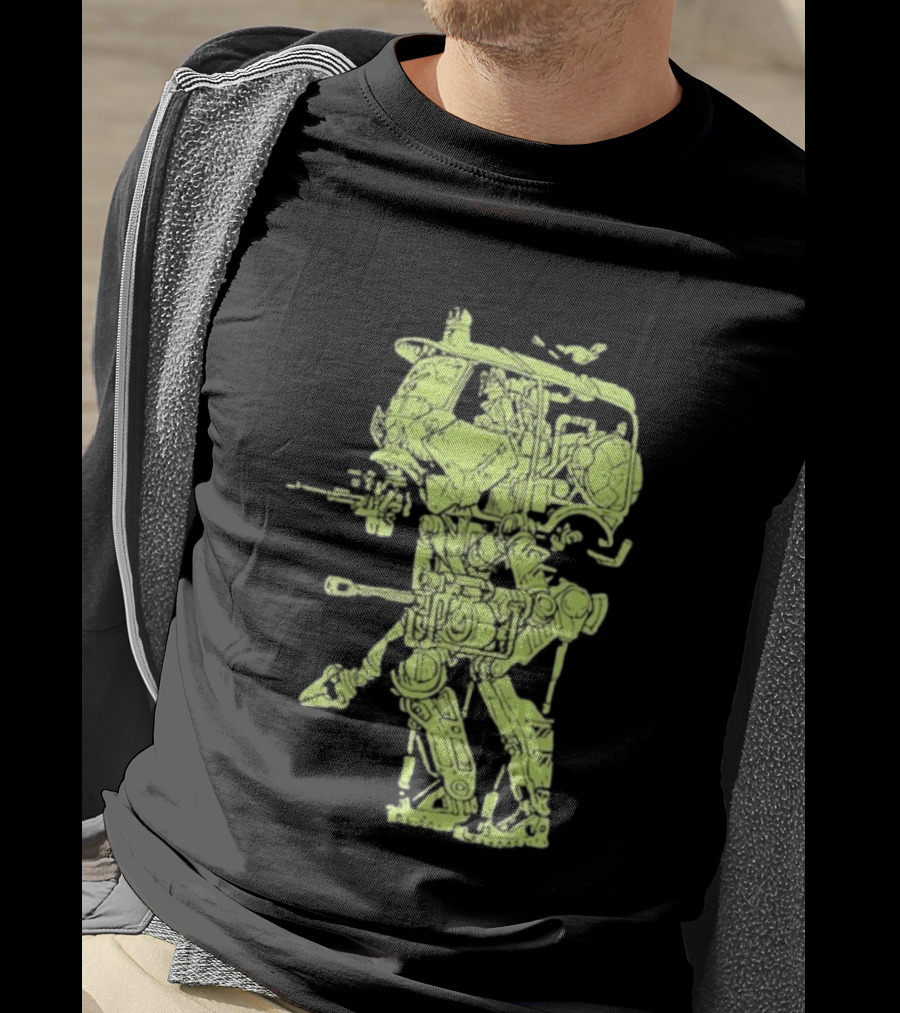 Wolf Parade Thin Mind Mech Walker Concept T-Shirt