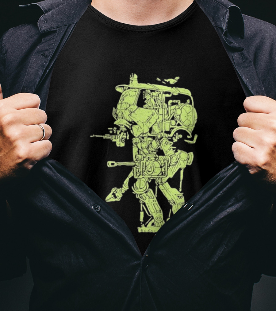 Wolf Parade Thin Mind Mech Walker Concept T-Shirt