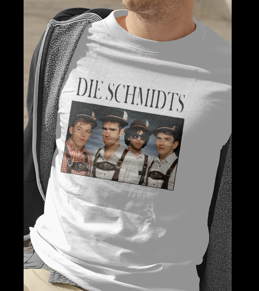 Die Schmidts Oktoberfest Band Photo Bavarian Outfit T-Shirt